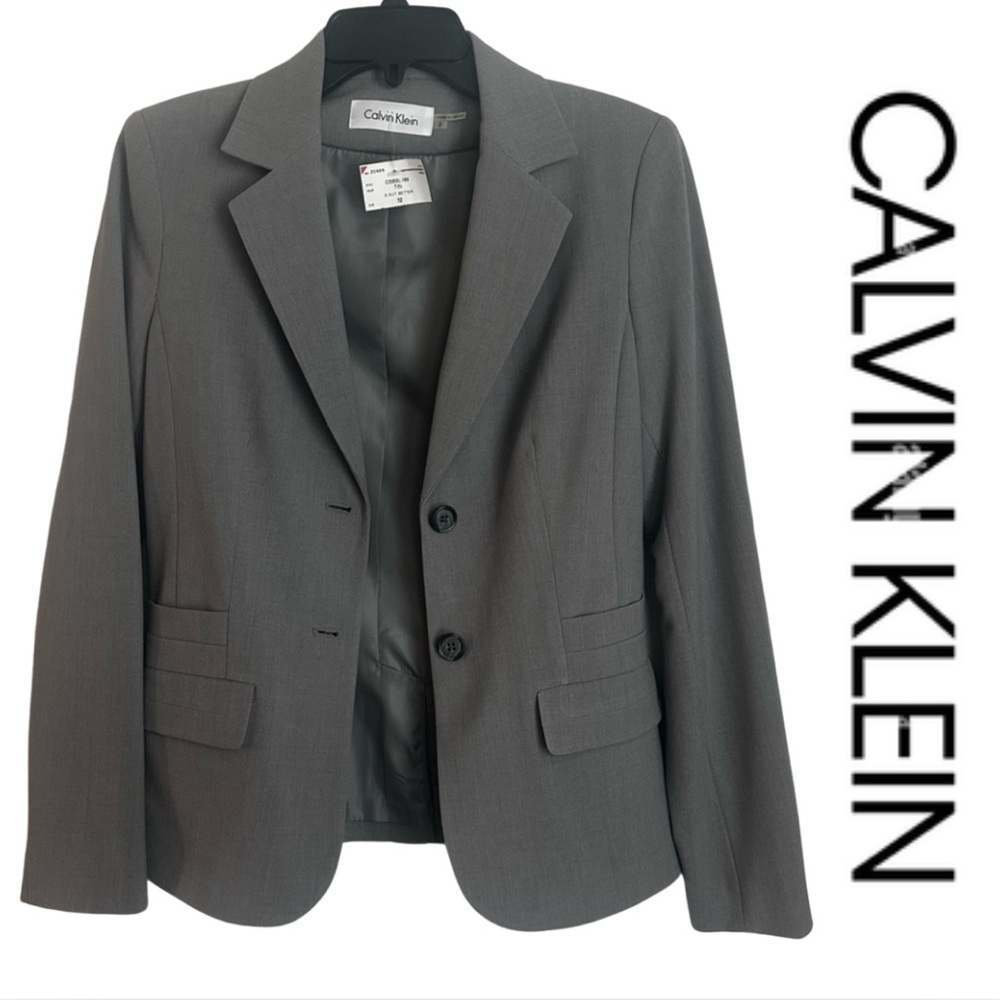 Calvin Klein Gray Women’s Blazer NWT